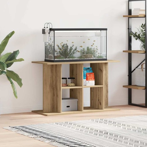 Modern wooden aquarium stand - aquarium,
