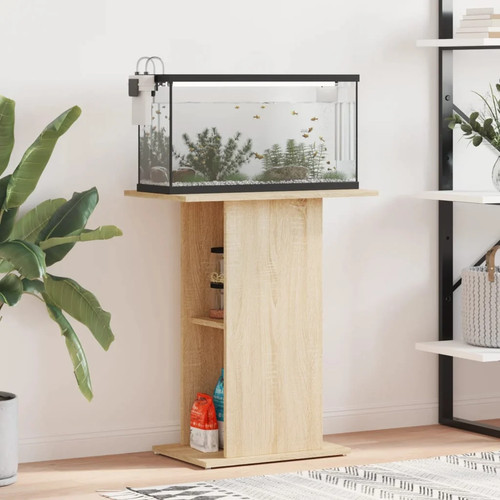 Modern wooden aquarium stand - wooden,