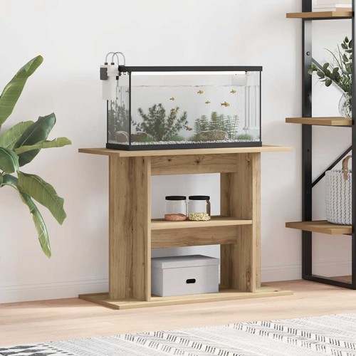 Modern wooden aquarium - aquarium, stand