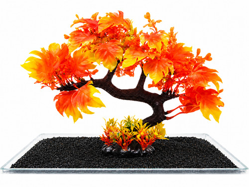 Aquarium tree ornament fish - tree,